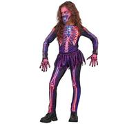 W WIDMANN MILANO Party Fashion - Costume de squelette fluo pour enfants