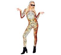 W WIDMANN MILANO Party Fashion - Costume de tigre, combinaison, body, une pièce, costume d'animal, carnaval