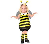 W WIDMANN MILANO Party Fashion - Costume d'enfant abeille, costume d'animal pour le carnaval, les fêtes à thème