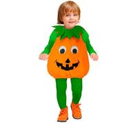 W WIDMANN MILANO Party Fashion - Costume d'enfant citrouille, déguisement pour Halloween et carnaval, costumes de carnaval, citrouille