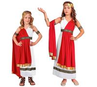 W WIDMANN MILANO Party Fashion - Costume d'enfant d'impératrice romaine, robe, déesse, costumes de carnaval