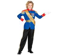 W WIDMANN MILANO Party Fashion - costume d'enfant Prince charmant, uniforme royal, roi