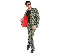 W WIDMANN MILANO Party Fashion - Costume d'halloween, Ensemble Deux pièces avec Veste et Pantalon pour fête et événement Horreur