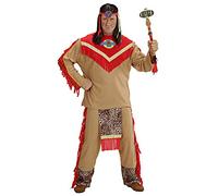 W WIDMANN MILANO Party Fashion - Costume d'indien pour Adulte, 11000948, Multicolore, 52