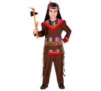 W WIDMANN MILANO Party Fashion - costume d'indien pour enfant, combinaison avec bandeau, Far West, carnaval