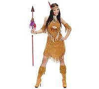 W WIDMANN MILANO Party Fashion - Costume d'Indienne, aspect daim, déguisement Far West pour femmes