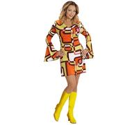 W WIDMANN MILANO Party Fashion - Costume Disco Style années 70, robe, Dancing Queen, déguisements de carnaval