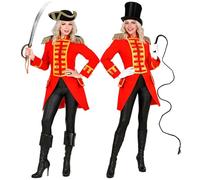 W WIDMANN MILANO Party Fashion - Costume d'uniforme de garde pour femme, frac de parade pour pirate, directrice de cirque, showgirl, rock star