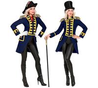 W WIDMANN MILANO Party Fashion - Costume d'uniforme de garde pour femme, frac de parade pour pirate, directrice de cirque, showgirl, rock star
