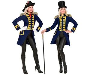 W WIDMANN MILANO Party Fashion - Costume d'uniforme de garde pour femme, frac de parade pour pirate, directrice de cirque, showgirl, rock star