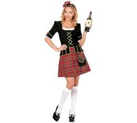 W WIDMANN MILANO Party Fashion - Costume écossais, robe, Ecosse, déguisements de carnaval