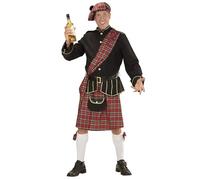 W WIDMANN MILANO Party Fashion - Costume écossais, veste, jupe / kilt, Écosse, Mardi gras
