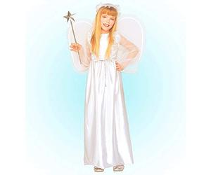 W WIDMANN MILANO Party Fashion - Costume enfant ange, robe, ailes, auréole, Noël, Carnaval