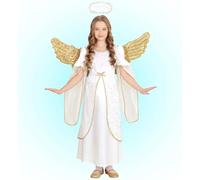 W WIDMANN MILANO Party Fashion - Costume enfant ange, robe, ciel, crèche, Noël, déguisements de carnaval