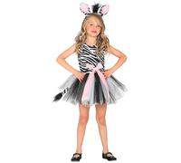 W WIDMANN MILANO Party Fashion - Déguisement enfant animal, robe avec tutu, serre-tête, déguisement animal, déguisements carnaval