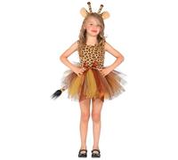 W WIDMANN MILANO Party Fashion - Costume enfant animal, robe avec tutu, serre-tête, costume animal, déguisements de carnaval