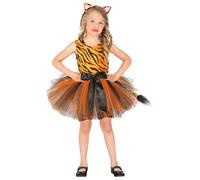 W WIDMANN MILANO Party Fashion - Costume enfant animal, robe avec tutu, serre-tête, costume animalier, déguisements de carnaval