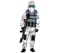 W WIDMANN MILANO Party Fashion - Costume enfant Arctic Special Forces, soldat, Costumes de carnaval