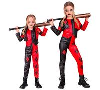 W WIDMANN MILANO Party Fashion - Costume enfant Arlequin maléfique, clown d'horreur, déguisement pour Halloween, carnaval