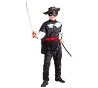 W WIDMANN MILANO Party Fashion - Costume enfant Bandit masqué, Mousquetaire, Voleur, Costumes de carnaval
