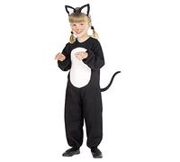 W WIDMANN MILANO Party Fashion - Costume enfant chaton, combinaison, costume animalier, chat, carnaval