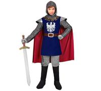 W WIDMANN MILANO Party Fashion - Costume enfant chevalier, guerrier, Moyen Âge, costumes de carnaval, fête à thème