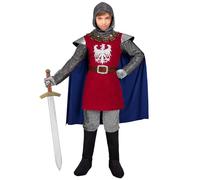 W WIDMANN MILANO Party Fashion - Costume enfant chevalier, guerrier, Moyen Âge, costumes de carnaval, fête à thème