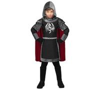 WIDMANN MILANO PARTY FASHION W Costume Enfant Chevalier Noir, Soldat, médiéval, déguisements de Carnaval