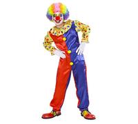 WIDMANN MILANO PARTY FASHION - Costume enfant clown, arlequin, oiseau de plaisir, costumes de carnaval