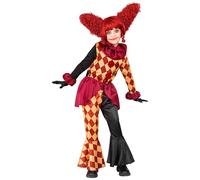 W WIDMANN MILANO Party Fashion - Costume enfant Clown d'horreur, tueur, bouffon fou, déguisement Halloween