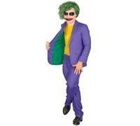 W WIDMANN MILANO Party Fashion - Costume enfant clown maléfique, costume violet, costume d'horreur, clown tueur, déguisement Halloween