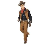 W WIDMANN MILANO Party Fashion - Costume enfant cowboy/indien, Far West, chef, rodéo boy, déguisements de carnaval