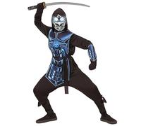W WIDMANN MILANO Party Fashion - Costume enfant Cyber Ninja, combattant, guerrier, déguisements de carnaval, Halloween