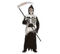 W WIDMANN MILANO Party Fashion - costume enfant de la Grande Faucheuse, faucheuse, démon, squelette