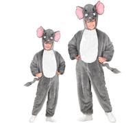 W WIDMANN MILANO Party Fashion - Costume enfant éléphant, combinaison en peluche, costume animalier, déguisements de carnaval