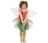 W WIDMANN MILANO Party Fashion - Costume enfant Fée fantastique, robe, ailes, conte de fées, créature mythique, carnaval, soirée à thème
