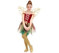 W WIDMANN MILANO Party Fashion - Costume enfant fée fantastique, robe, elfe, papillon, déguisements de carnaval