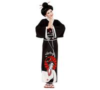 W WIDMANN MILANO Party Fashion - Costume enfant Geisha, kimono, robe japonaise, déguisements de carnaval
