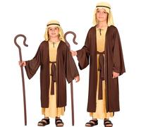 W WIDMANN MILANO Party Fashion - Costume enfant Joseph, berger, robe, crèche, personnage biblique, berger, déguisements de carnaval