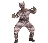 W WIDMANN MILANO Party Fashion - Costume enfant loup-garou, Halloween, costume d'animaux, déguisements de carnaval