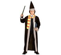 W WIDMANN MILANO Party Fashion - Costume enfant magicien, robe, écharpe et chapeau, carnaval