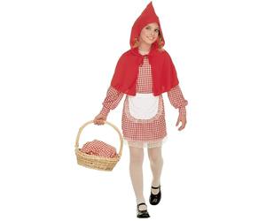 W WIDMANN MILANO Party Fashion - Costume enfant manteau rouge, robe, conte de fées, déguisements de carnaval