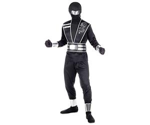 W WIDMANN MILANO Party Fashion - Costume enfant Mirror Ninja, Combattant, Carnaval, Halloween