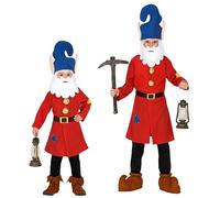 W WIDMANN MILANO Party Fashion - Costume enfant nain, gnome, lutin, conte de fées, déguisements de carnaval