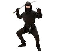 W WIDMANN MILANO Party Fashion - Costume enfant Ninja, guerrier japonais, combattant, costumes de carnaval