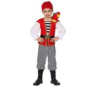 W WIDMANN MILANO Party Fashion - Costume enfant pirate, corsaire, capitaine, déguisements de carnaval