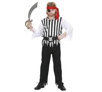 W WIDMANN MILANO Party Fashion - Costume enfant pirate, corsaire, marin, capitaine, déguisements de carnaval