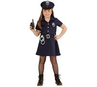 W WIDMANN MILANO Party Fashion - Costume enfant policier, robe, uniforme, costume de police, carnaval
