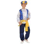 W WIDMANN MILANO Party Fashion - Costume enfant prince arabe, Orient, sultan, déguisements de carnaval, 140