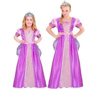 W WIDMANN MILANO Party Fashion - Costume enfant princesse, robe et tiare, reine, conte de fées, costume de carnaval